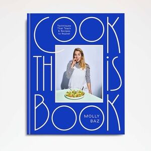 Molly B Cook This Book - Blue Hardcover Cookbook